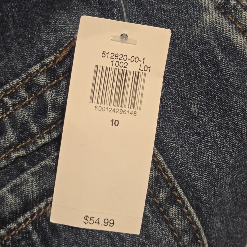 Old Navy Womens High Waisted Baggy Wide Leg Denim Jeans Size 10 - Picture 10 of 12